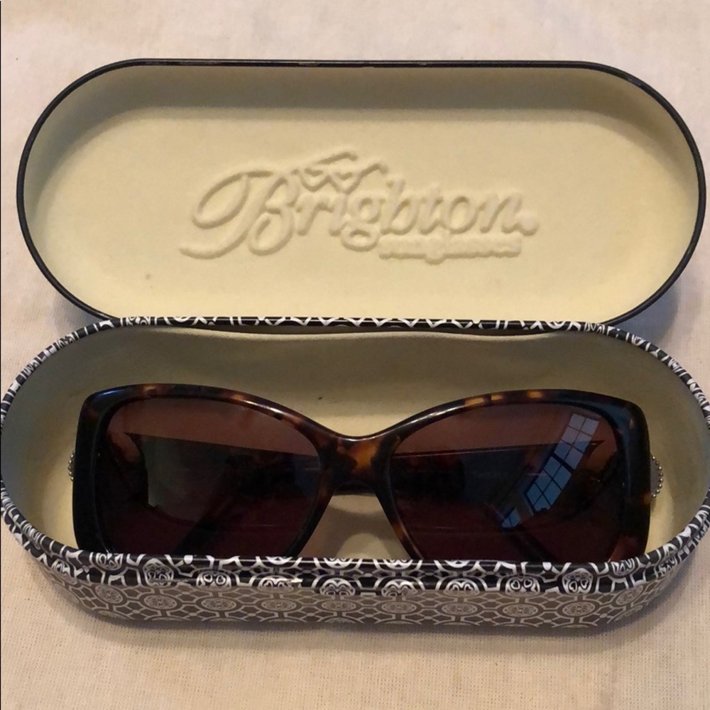 Brighton Twinkle sunglasses tortoise shell and tin